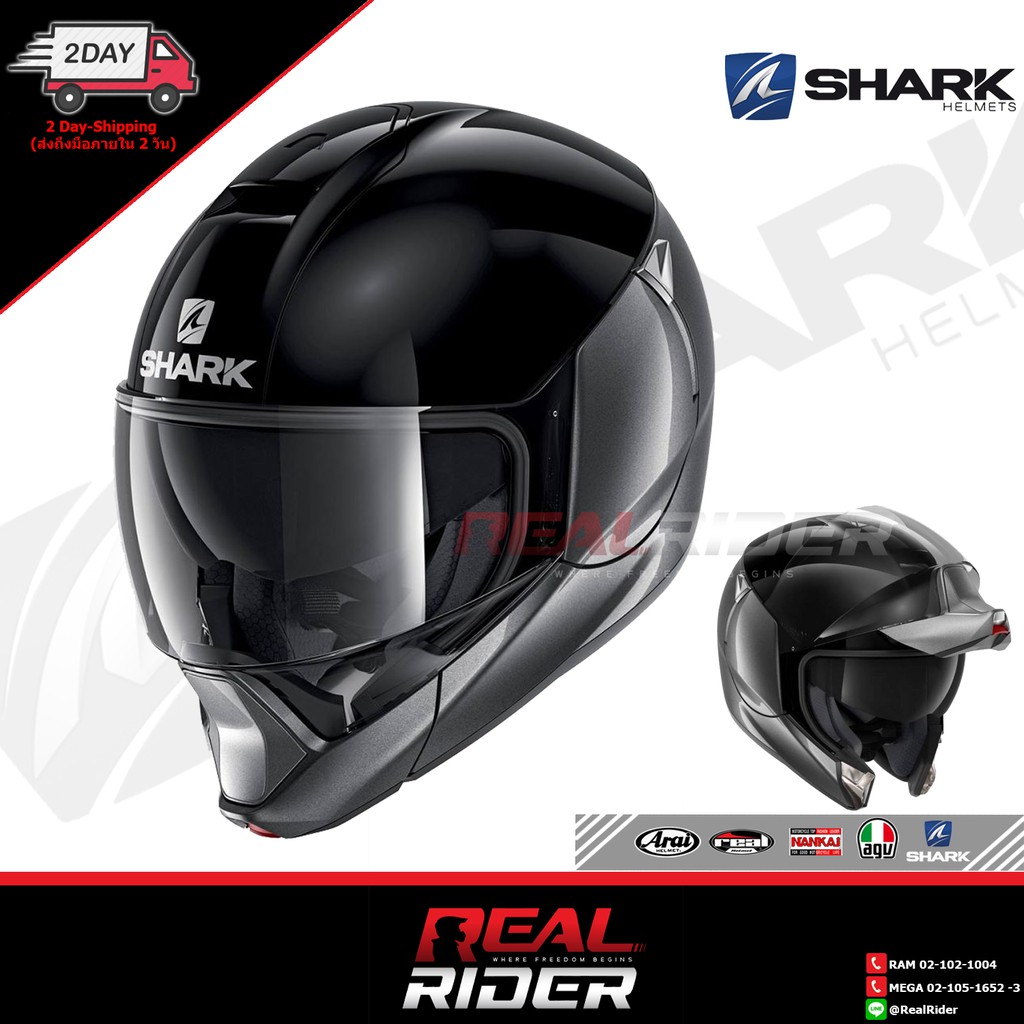 SHARK EVO JET 2 Flip up Shopee Thailand