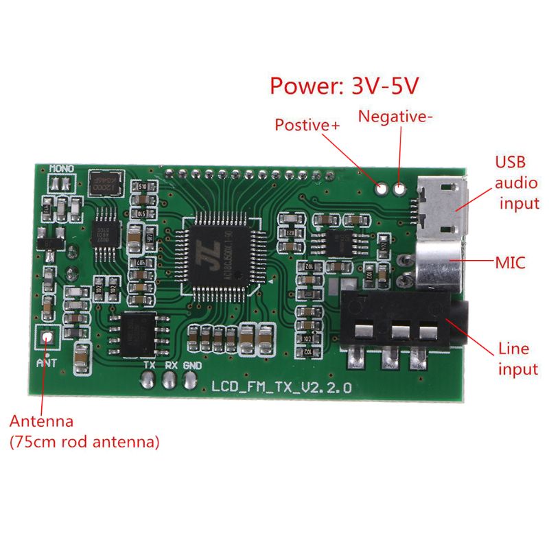 aotoo-dsp-pll-87-108mhz-บอร์ดโมดูลส่งสัญญาณ-fm-ไมโครโฟนดิจิตอลไร้สาย