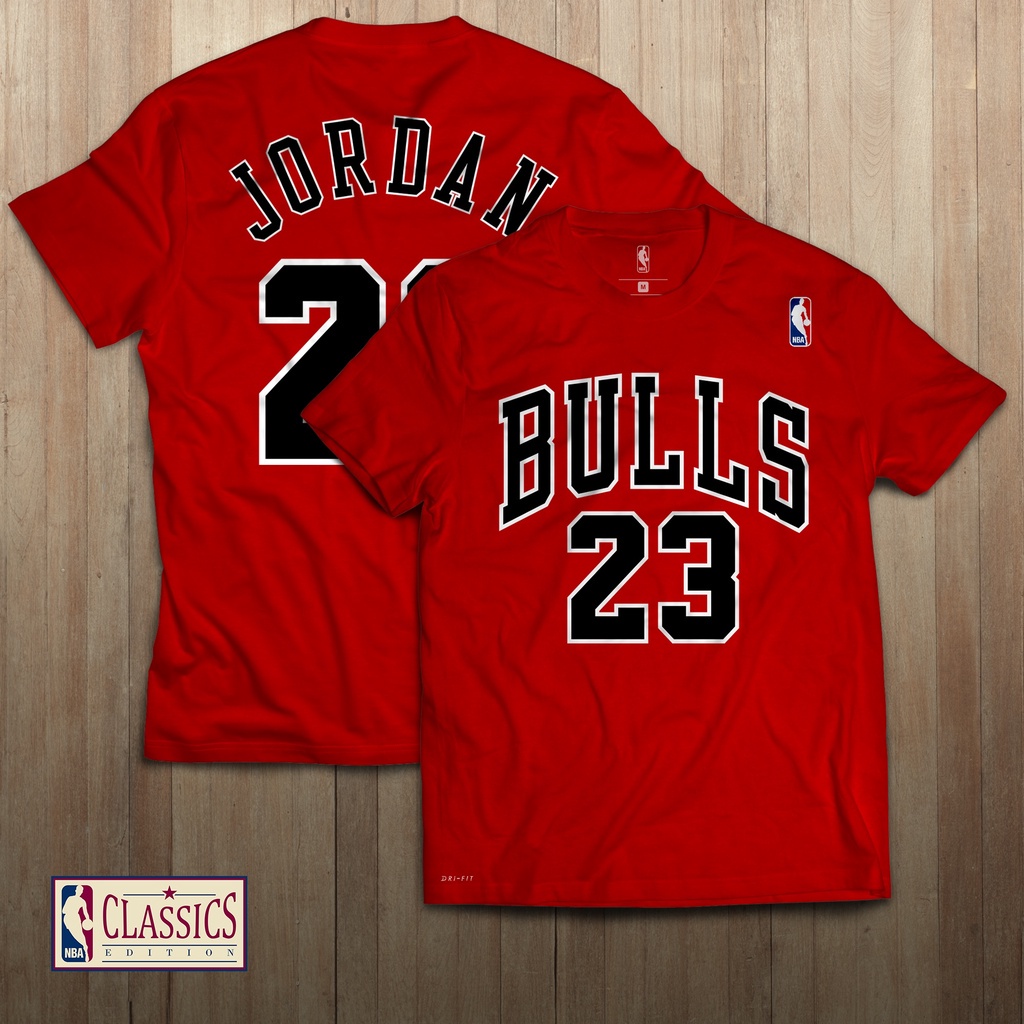 เสื้อยืดบาสเก็ตบอล-พิมพ์ลาย-nba-chicago-bulls-23-micheal-jordan-สไตล์คลาสสิก-สําหรับผู้ชาย