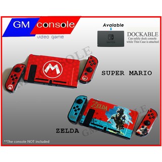 ภาพหน้าปกสินค้าเคสแยกชิ้นNintendo Switch สกรีนลาย Dockable Thin Hard Case Cover Shell ซึ่งคุณอาจชอบสินค้านี้