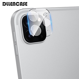 Dllencase สำหรับ Compatible For iPad Pro 11 12.9 นิ้ว 2021 เลนส์กล้องด้านหลัง HD คลุมทั้งหมดป้องกันฟิล์มกระจกนิรภัยใส A008