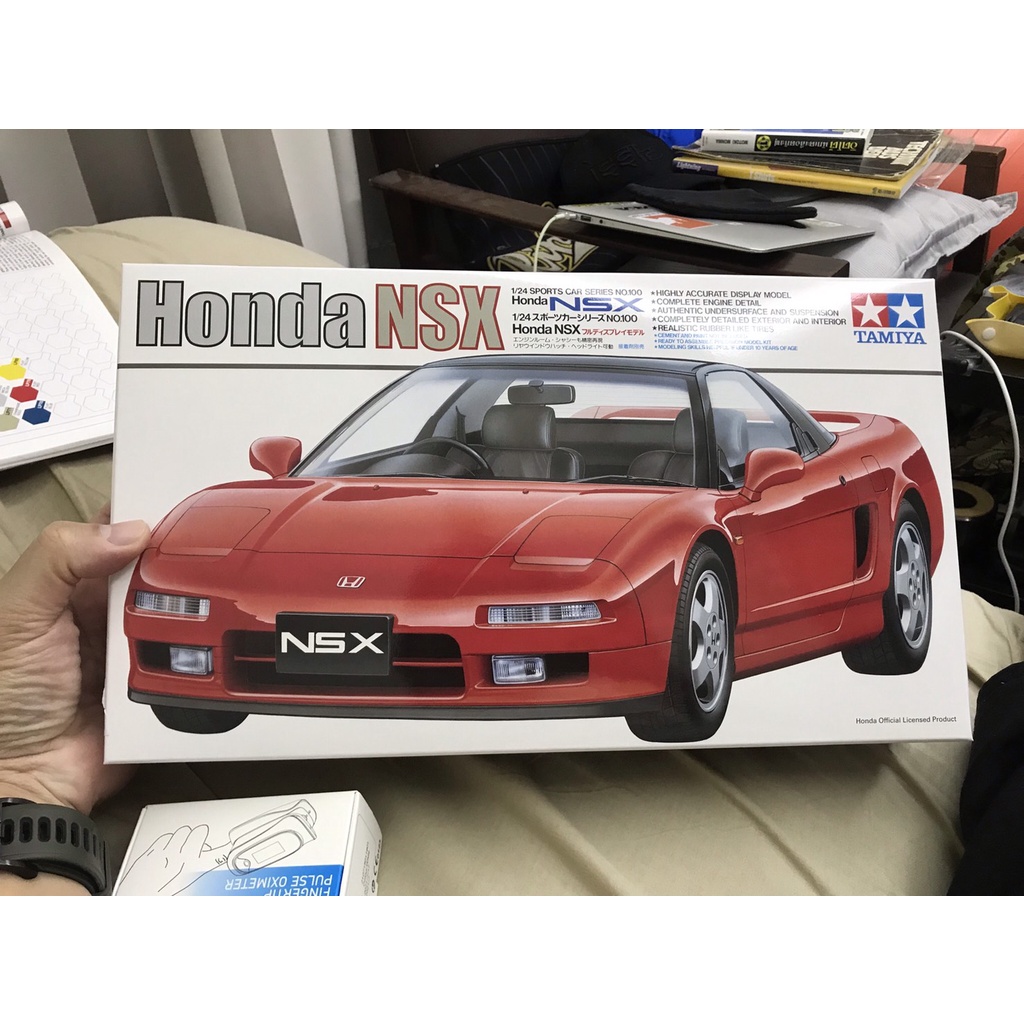 ภาพหน้าปกสินค้าTamiya 24100 Honda NSX 1/24 Full kit ล้อตใหม่ จากร้าน limpitukpol บน Shopee