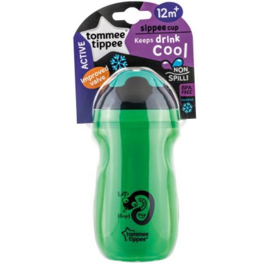 tommee-tippee-insulated-sipper-12m-แก้วหัดดื่ม-ถ้วยหัดดื่ม-เก็บความเย็น-ทอมมี-ทิปปี้-ของแท้