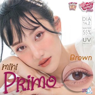 ค่าสายตา -5.50 ถึง -10.00 Kitty Kawaii Mini Primo(Gray,Brown)