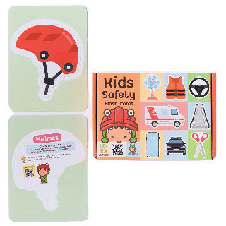 เซตเพิ่มการเรียนรู้ Little Monster | Kids Safety Flash Card | Emotion Flash Card | บัตรภาพ | การ์ดเด็ก