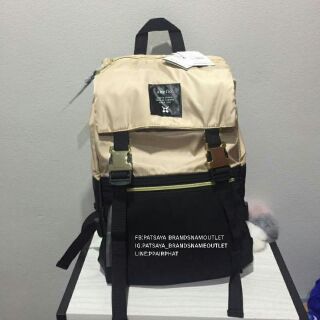 New!!ANELLOแท้💯outlet Nylon GOLD BUCKLE Big Ruck Sack Backpack AT-B1493
3ป้าย มีวันเดือนปีผลิต กับขนาดกำลังดีรุ่นNylon