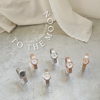 ราคา( ลด 50.- ใส่โค้ด WMMMAY55 ) นาฬิกาข้อมือผู้หญิง รุ่น TO THE MOON🌙 - watchmomo