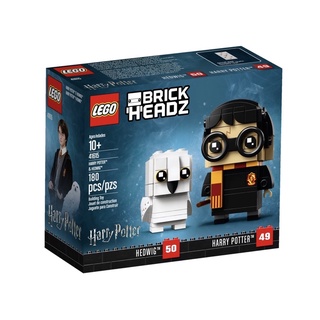 Lego BrickHeadz #41615 Harry Potter™ &amp; Hedwig™ กล่องมีรอยเล็กน้อย