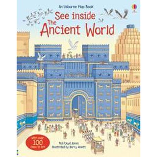 DKTODAY หนังสือ USBORNE SEE INSIDE THE ANCIENT WORLD (AGE 6+)