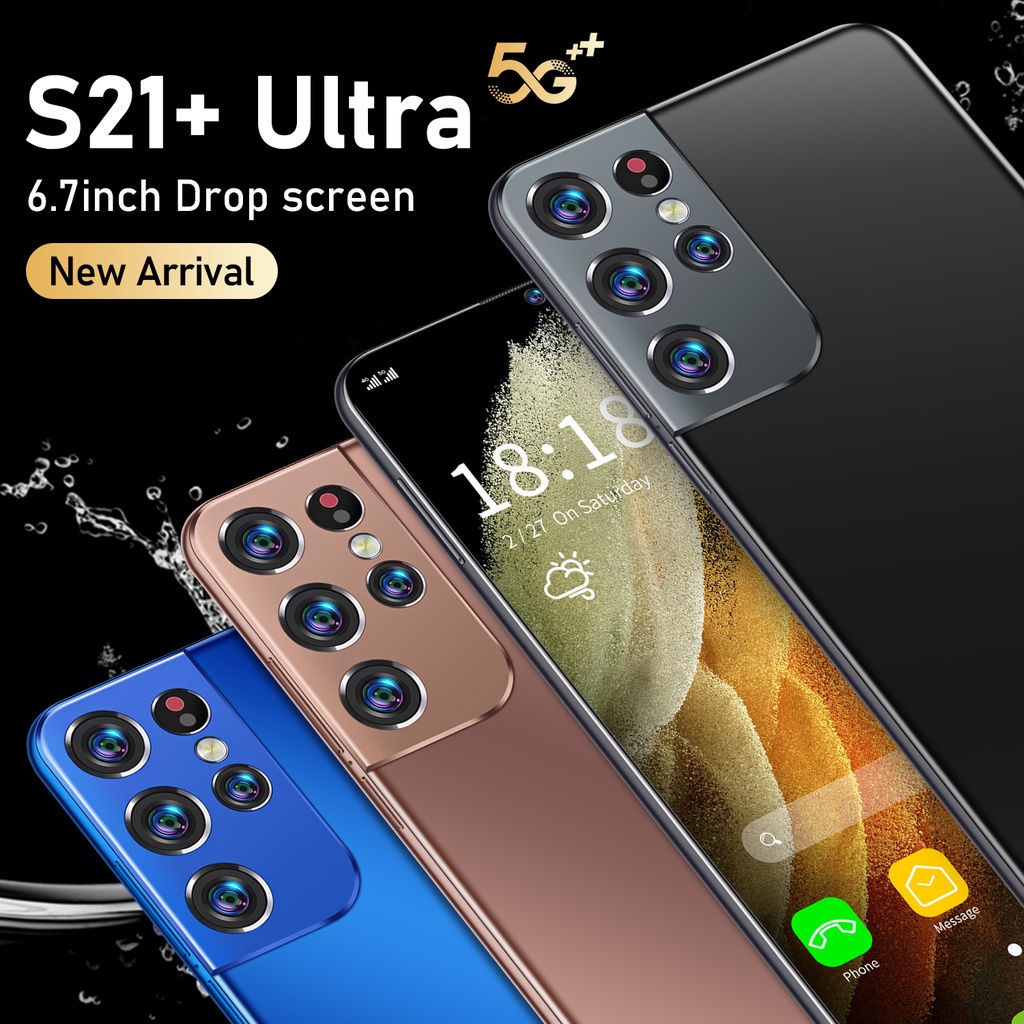 ภาพสินค้าSunsumg S21 Ultra โทรศัพท์มือถือ 7.5นิ้ว มือถือเดิม 16GB+512GB สนับสนุนไทย สมาร์ทโฟน มือถือราคาถูก 5G ซิมการ์ดคู่ COD จากร้าน ux7kp7vgrc บน Shopee ภาพที่ 5