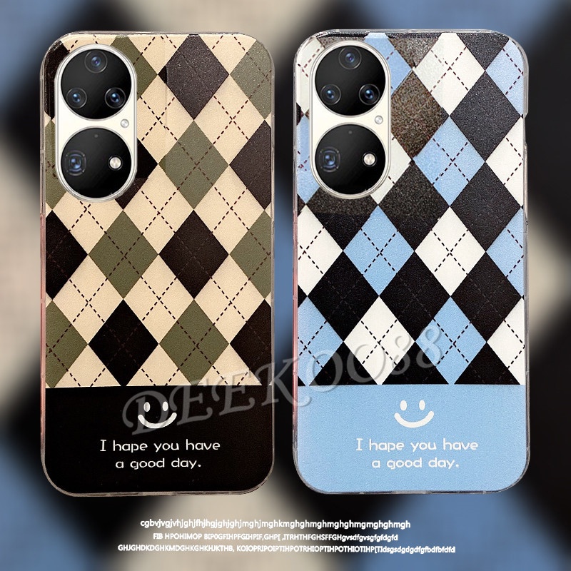 ready-stock-เคส-huawei-p50-pro-nova-9-pro-8i-casing-cute-rhombus-transparent-back-cover-shockproof-housing-phone-cell-case-เคสโทรศัพท์-nova9-9pro-nova8i-cases