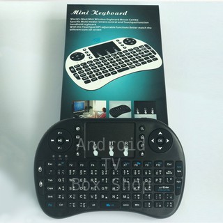 ภาพหน้าปกสินค้าMini keyboard wireless แป้นพิมพ์ไทย-อังกฤษ ชาร์จแบตได้ ที่เกี่ยวข้อง