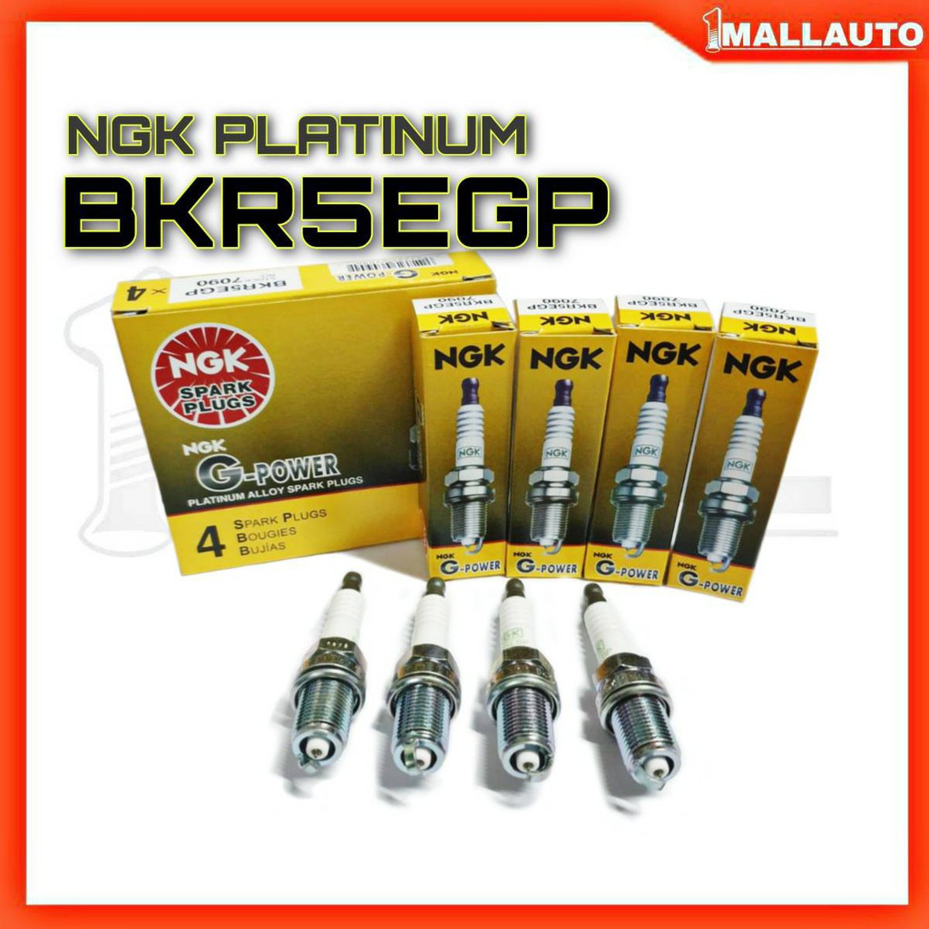 NGK Bkr5egp G-Power Spark Plug For Toyota Vios 1.3 1.5 Corolla Altis 1.6 1.8 Set Of 4 | Philippines