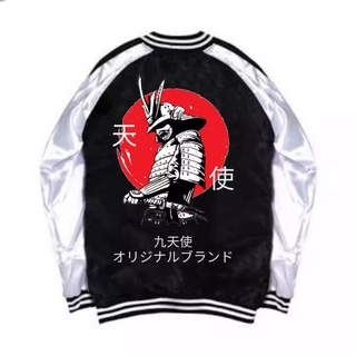 Hayabusa Samurai เสื้อแจ็กเก็ตเบสบอล คอสเพลย์อนิเมะ Sukajan สไตล์ญี่ปุ่น สําหรับผู้ชาย และผู้หญิง