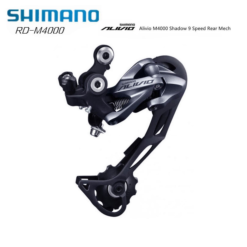 ภาพหน้าปกสินค้าShimano Alivio Rear Derailleur M4000 9 Speed And Alivio 2020 9 Speed Rd Sgs M3100 อุปกรณ์เสริมสําหรับรถจักรยาน Mtb จักรยานเสือภูเขา