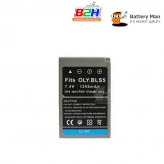 Battery man for olympus BLS5 รับประกัน 1 ปี