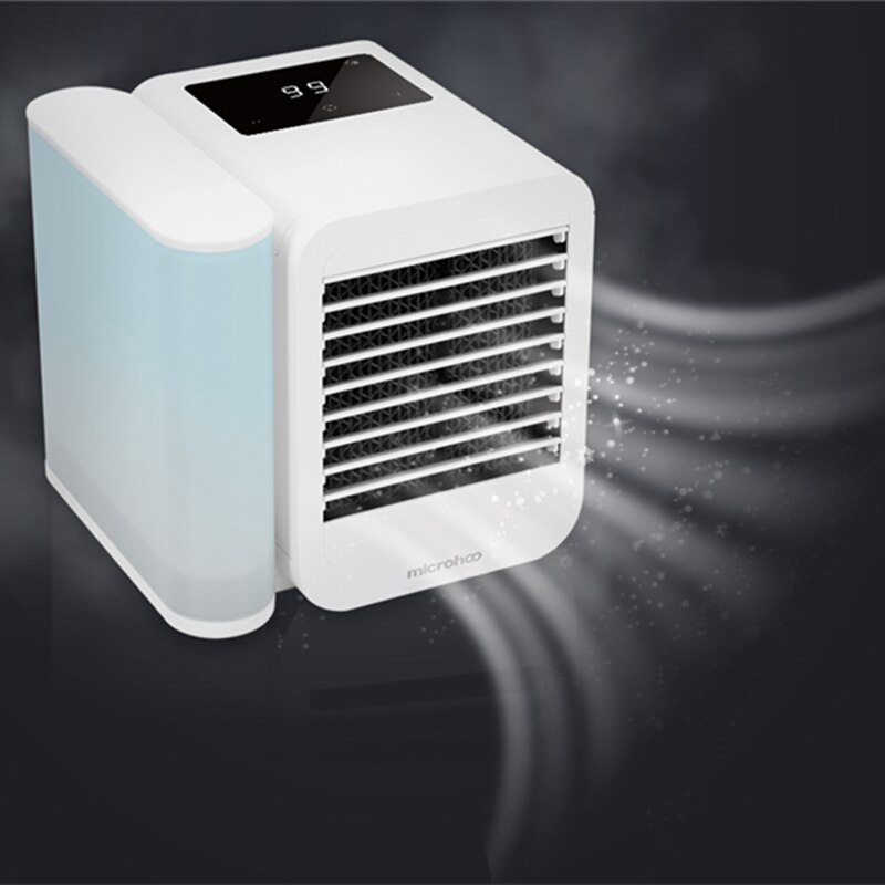 ภาพสินค้าXiaomi Microhoo 3 In 1 Mini Air Conditioner Water Cooling Fan Touch Screen Timing Artic Cooler Humidifier จากร้าน digiworld.th บน Shopee ภาพที่ 5