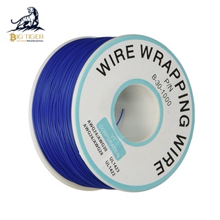 ลวด สายเคเบิ้ลทองแดง wire wrapping wire  P/N B-30-1000 ยาว 305 เมตร