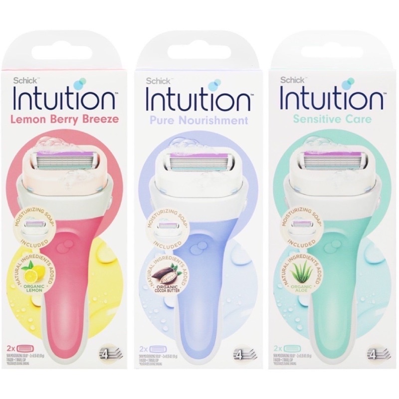 🔥[ขายดี]🔥Schick Intuition  [มีให้เลือก3สูตร] 10g.