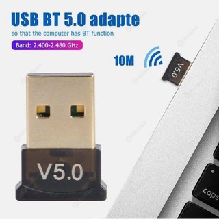 ภาพหน้าปกสินค้าBluetooth 5.0 Receiver USB Wireless Bluetooth Adapter USB Dongle อะแดปเตอร์รับสัญญาณเสียงคอมพิวเตอร์บลูทูธ5.0 ที่เกี่ยวข้อง