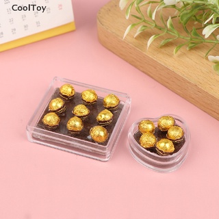 Cooltoy โมเดลอาหารช็อคโกแลต ขนาดมินิ 1:12 สําหรับตกแต่งบ้านตุ๊กตา