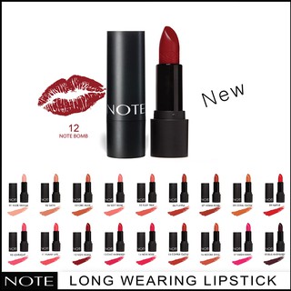 NOTE COSMETICS LONG WEARING LIPSTICK 12 NOTE BOMB