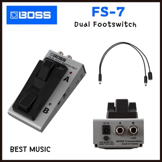 BOSS FS-7 Dual Foot switch / ฟุตสวิทช์