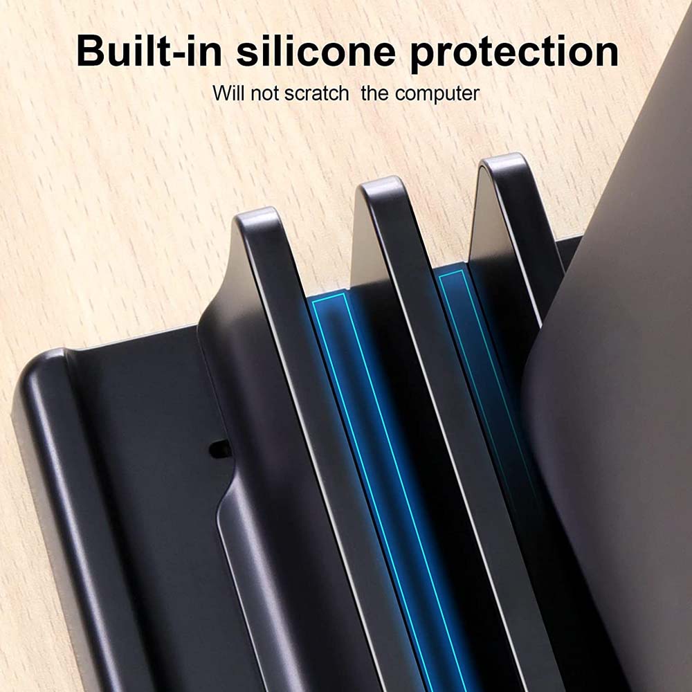 vertical-laptop-stand-holder-adjustable-plastic-desktop-notebook-dock-space-saving-for-macbook-surface-samsung-hp-dell-b