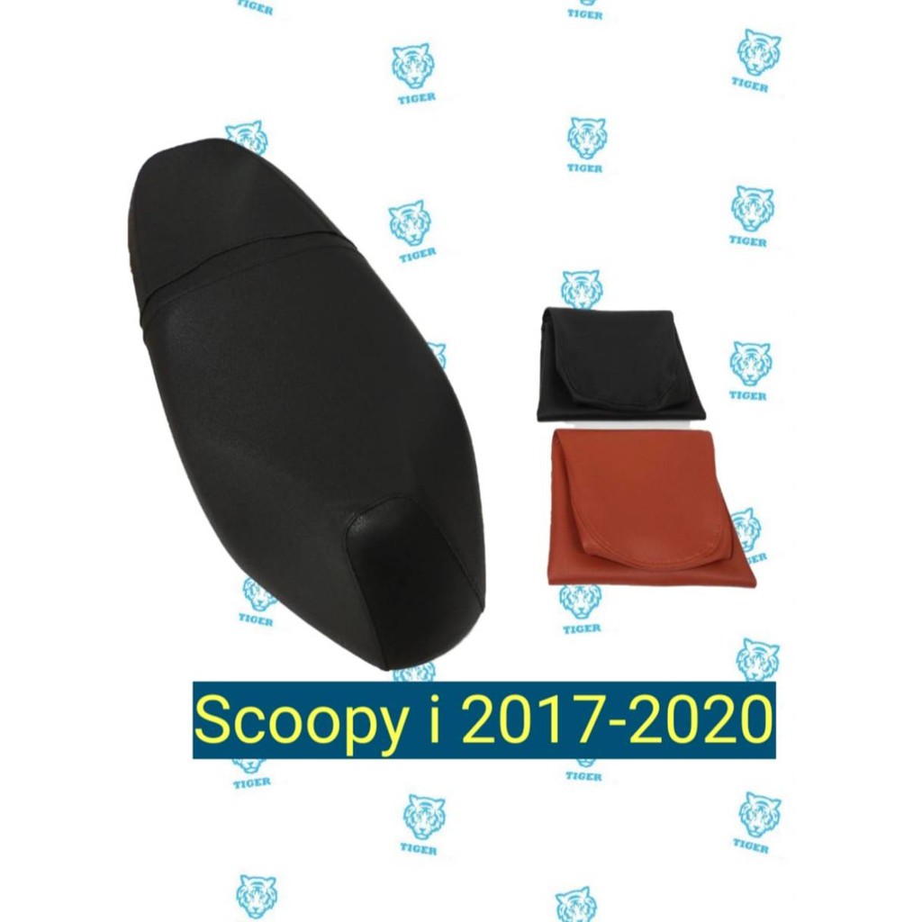 ภาพหน้าปกสินค้าผ้าหุ้มเบาะ สกู๊ปปี้ไอ 2017-2020 มี2สี Scoopy i ผ้าเบาะ มอเตอร์ไซค์ เบาะมอเตอร์ไซค์Tiger
