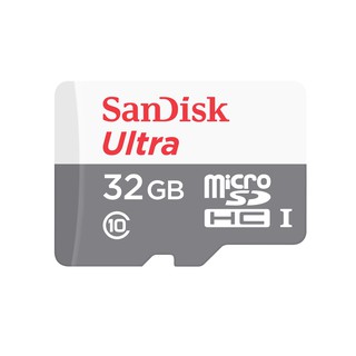 สินค้า SANDISK Micro SD Ultra 32GB, 100MB/s read, C10 Micro SD Cards ME6-000901 การ์ดความจำ