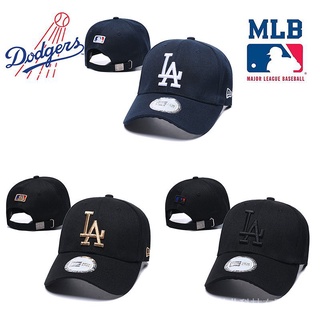 Mlb หมวกแก๊ป Los Angeles Dodgers Snapback หมวกกันแดด Unisex 0eOG