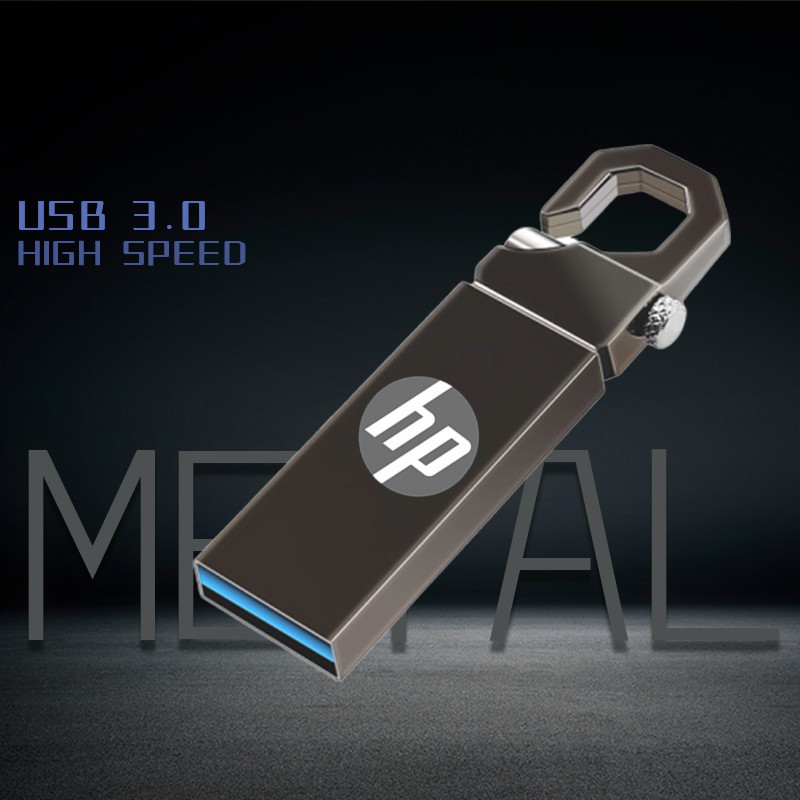 ภาพสินค้าแฟลชไดรฟ์ USB 3.0 HP 2tb128gb 64GB 32GB 16GB 8GB ความเร็วสูง กันน้ํา จากร้าน beiledee.th บน Shopee ภาพที่ 3