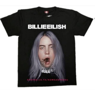 เสื้อยืด billie eilish raptee hiphop เสื้อวง billieeilish