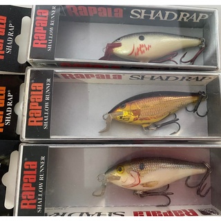 Rapala Shallow Shad Rap 5cm 5g ลิ้นบรรได SSR-5 เหยื่อ Rapala Shallow