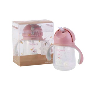 แก้วหัดดื่มหลอดเด้ง Baby Training Cup step 3 จาก Camera Baby สำหรับเด็ก 6 เดือนขึ้นไป