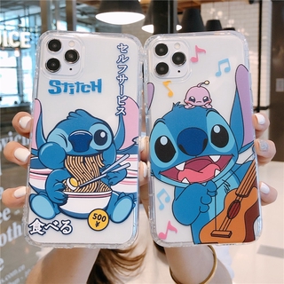 For Itel S23 P36 Play Vision 1 Pro 1 Plus A58 A49 A56 P37 A26 A37 Vision 2S 2 Plus Infinix Smart 6 HD Hot 12 Play เล่นกีตาร์ Stitch เคสโทรศัพท์ แบบใส