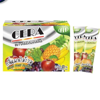 CERA เกลือแร่ รสผลไม้รวม 50X25G ยกกล่อง  เครื่องดื่มเกลือแร่ชนิดผง ชดเชยการสูญเสียน้ำในร่างกาย