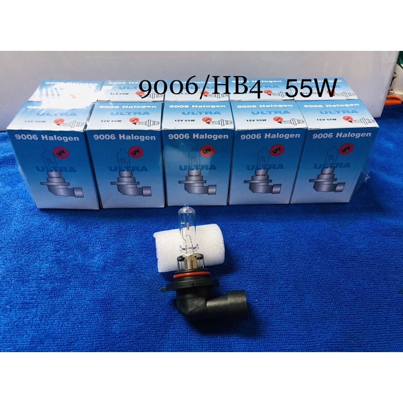 หลอดไฟหน้า-ไฟตัดหมอก9006-55w-hb4-9005-65w-1แพ็ค10หลอด