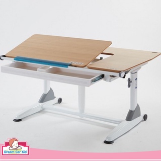 โต๊ะเพื่อสุขภาพ Kid2youth รุ่น G6+S Desk w/drawer W117*D80