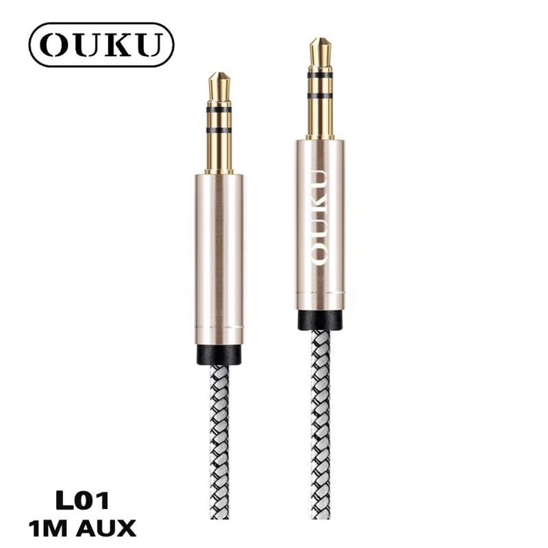 สาย-aux-3-5mm-ouku-l01-สายยาว-1m-ใช้งานร่วมกับโทรศัพท์มือถือแจ็ค-3-5-มม-มีให้เลือกหลายสี-ส่วนใหญ่เช่นโทรศัพท์-mp3-คอม