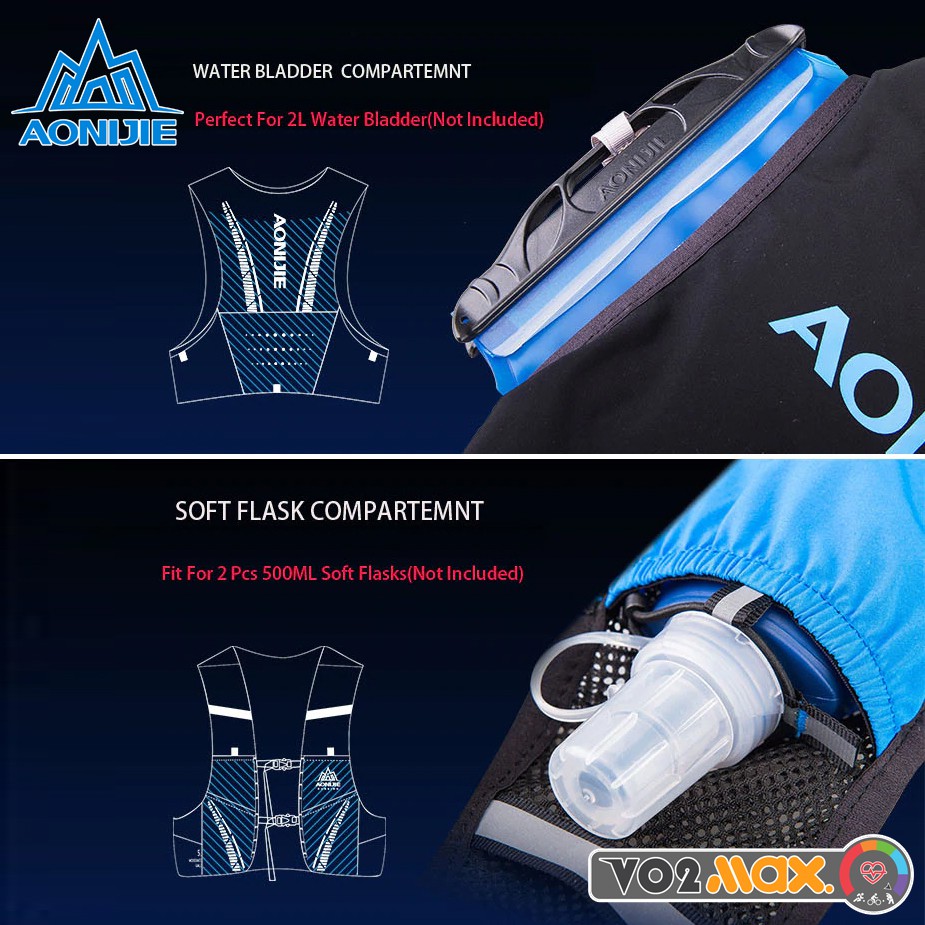 Aonijie Haft Full Marathon C933 Running HYDRATION BACKPACK 5 830 Shopee Thailand