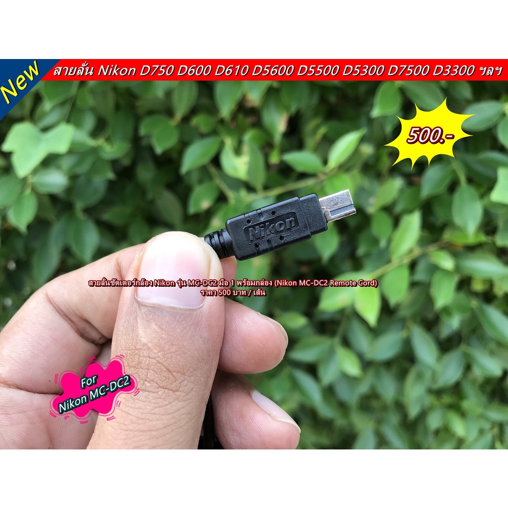 สายลั่น-รีโมทชัตเตอร์-รีโมทถ่ายภาพ-nikon-รุ่น-mc-dc2-มือ-1-พร้อมกล่อง-nikon-mc-dc2-remote-cord