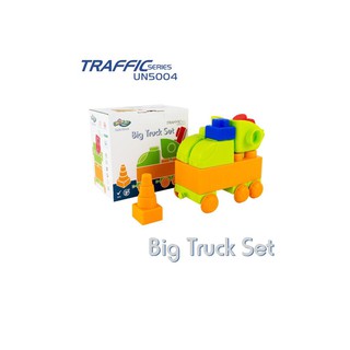 UNiPLAY Soft Block - Traffic Series รุ่น UN5004 Big Truck Set