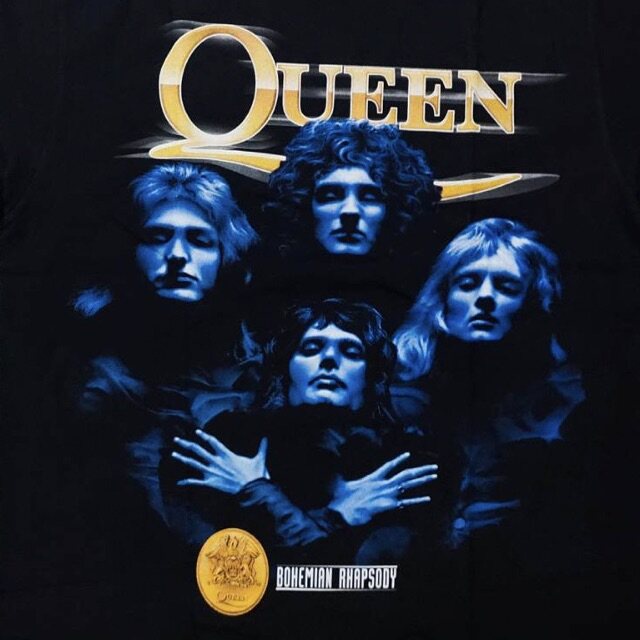 เสื้อวง-queen-t-shirt-rock-เสื้อยืดวงร็อค-queen-เสื้อยืดผช-เท่ๆ-คอลูกเรือ