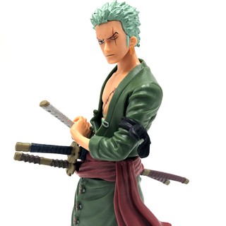 โมเดล ของเล่น วันพีช โรโรโนอา โซโร Roronoa Zoro GROS Standing posture One Piece