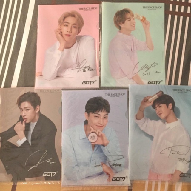 แฟ้ม-got7-x-the-faceshop-ของแท้