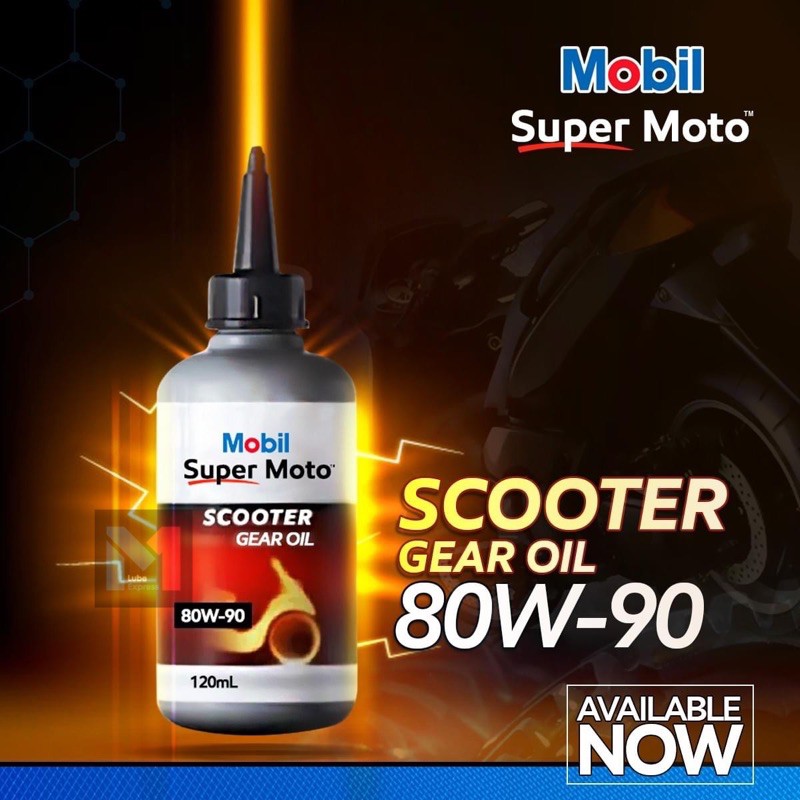 Mobil Super Moto Gear Oil 80W90 Shopee Thailand