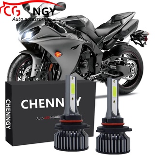 หลอดไฟหน้า LED 6000K CG สีขาว สําหรับ Yamaha YZF R1 R3 2015 2016 2017 2018 2 ชิ้น