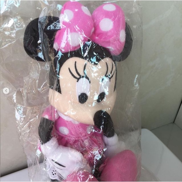 ตุ๊กตา-minnie-มินนี่-น่ารักมาก-ซื้อมายังไม่ได้ใช้-ของใหม่-มือ-1-เก็บในห่ออย่างดี-ตุ๊กตาของขวัญ-วางในรถก้ได้-น่ารัก