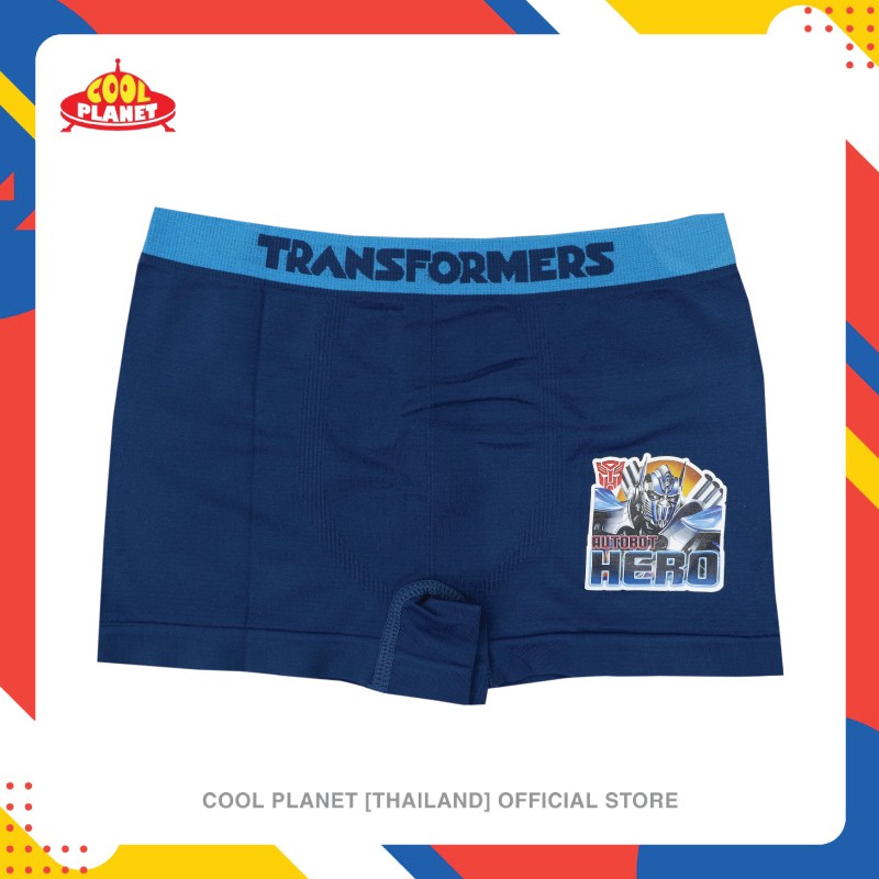 coolplanet-transformers-boxer-กางเกงใน-กางเกงในเด็กชาย-กางเกงในขาสั้น-ลายทรานส์ฟอเมอร์-ลิขสิทธิ์แท้